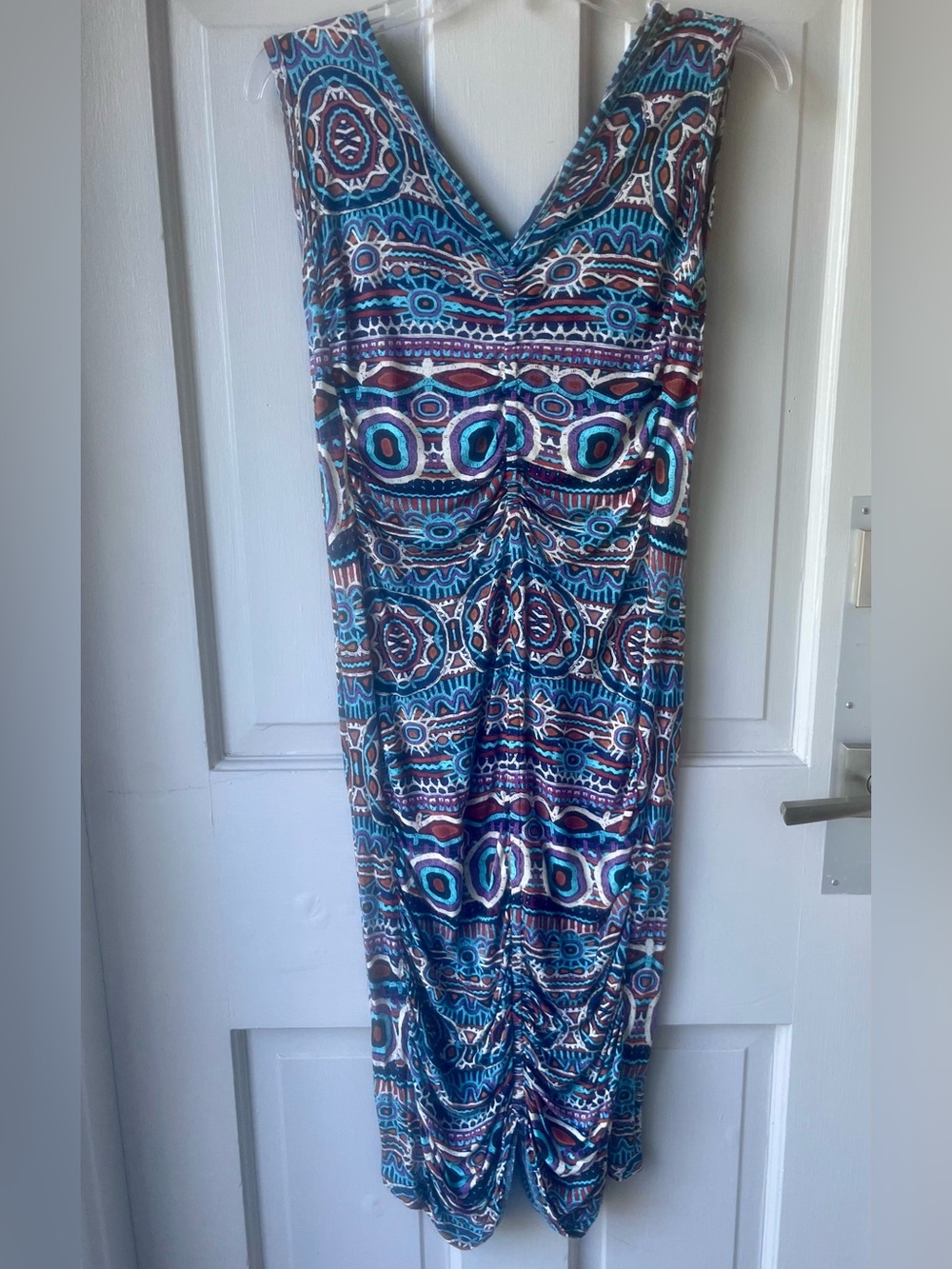 Jean Paul Gaultier Soleil Sleeveless Midi Dress